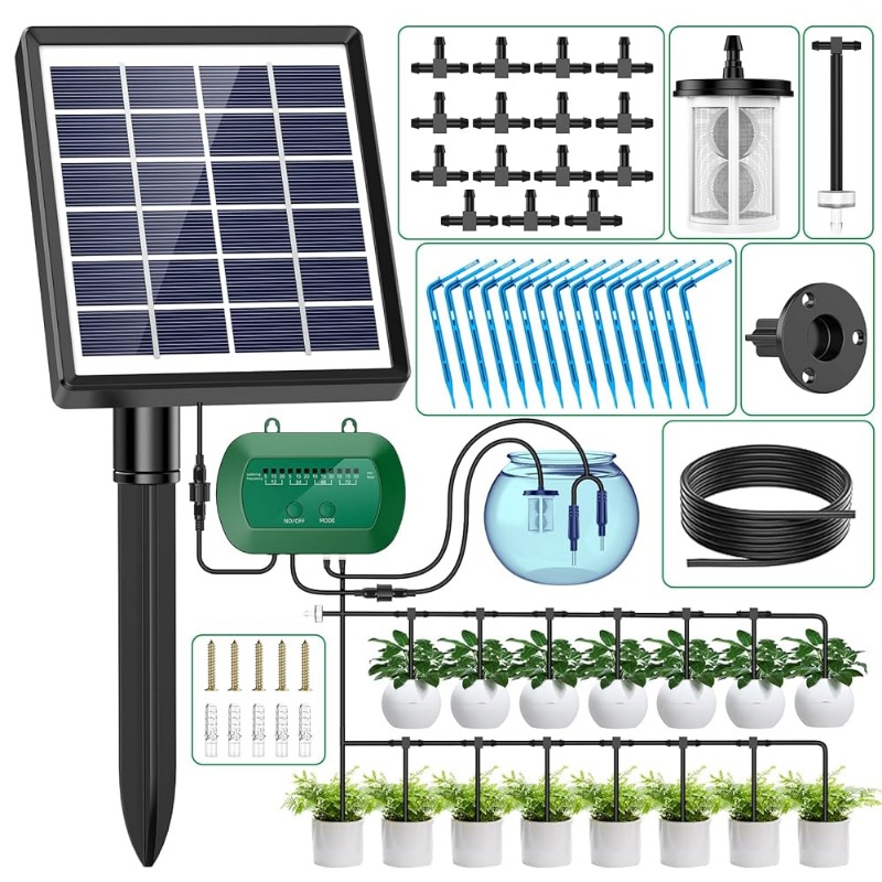 Automatic Plant Waterer - طقم الري الذكي بالطاقة الشمسية 6