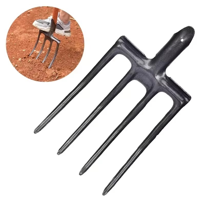 Spade Digging Fork - شوكة حفر زراعية من الفولاذ الكربوني