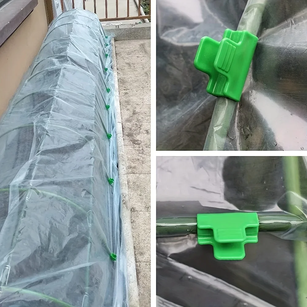 50 قطعة من مشابك الدفيئة المتي - مراجعة Gardening Tools Essential وسعره