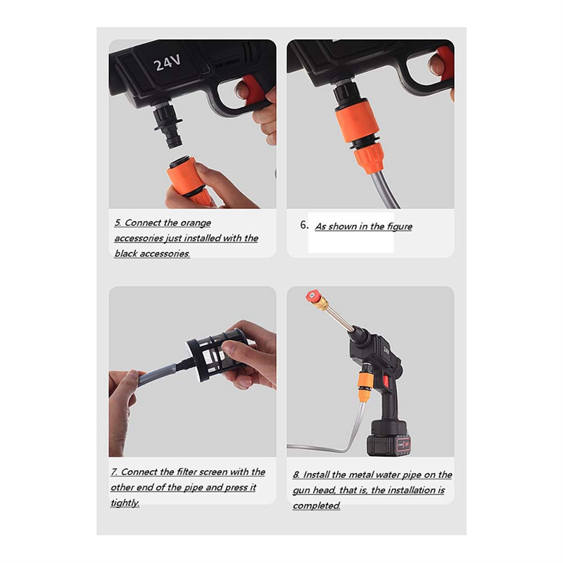 【استيقاظ】خرطوم فوهة الرش رغوة  - مراجعة Gardening Tools Must Haves وسعره