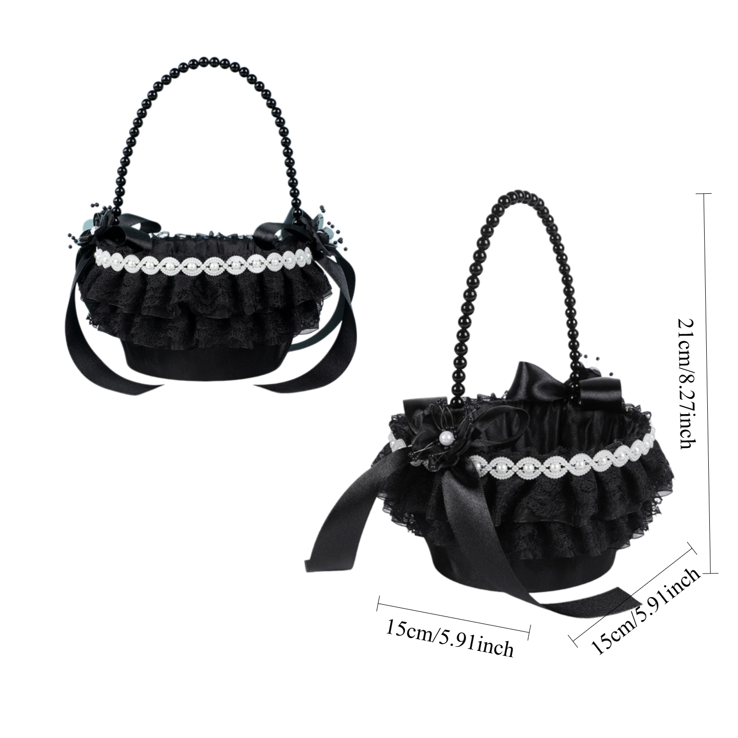 سلتا زهور سوداء للزفاف (قطعتان - مراجعة Gardening Tools Girls وسعره